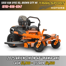 2026 Ariens Ikon 48" 21hp Kawasaki FR651V