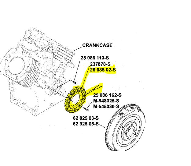 Kohler 25 AMP Stator Assembly - Intimidator UTV Central