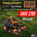 *CLEARANCE* 2025 SCAG Liberty Z 61" 27hp Briggs PXi