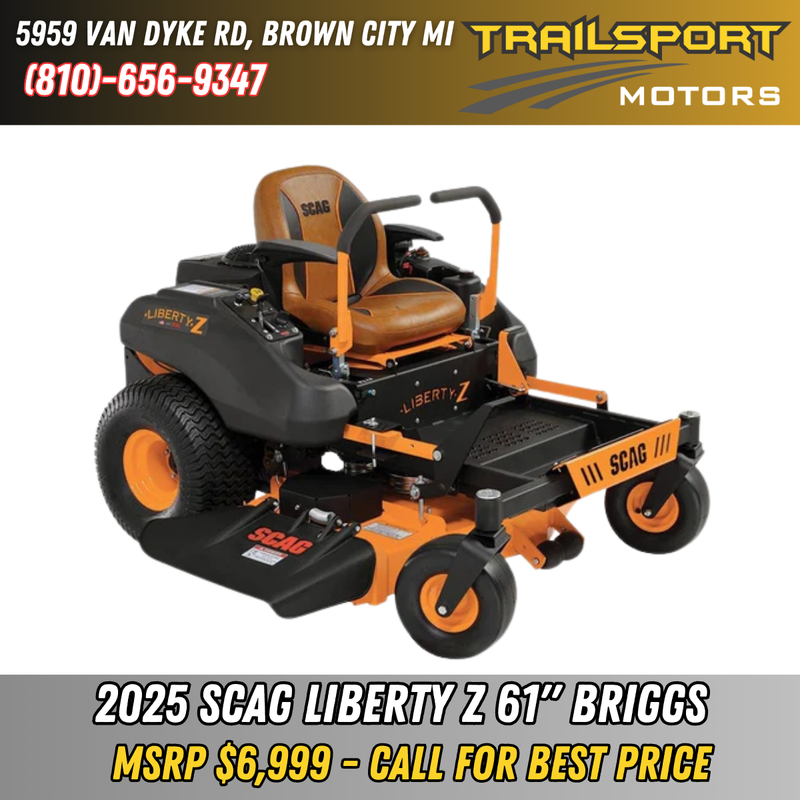 SCAG Liberty Z 61" 25hp Briggs PXi