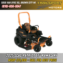 SCAG Patriot 61" Kawasaki FX730V 23hp
