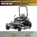 2025 Spartan RZ HD 60" Kawasaki FR730V 24hp