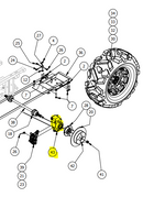 Rear Knuckle Assembly W/ Bushings 770-1040-00
