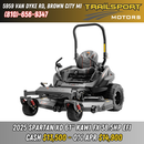 2025 Spartan SRT XD 61" Kawasaki FX1000V 38.5hp EFI