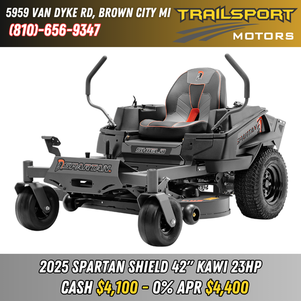 2025 Spartan Shield 42" Kawasaki FR691V 23hp