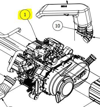TGB 1000cc Engine Package TST500143P | L1009000069 - Intimidator UTV Central