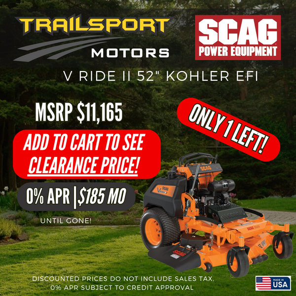Scag v ride clearance 36 price