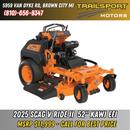 SCAG V Ride II 52" Kawasaki 26hp FT EFI