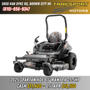 2025 Spartan SRT XDe 61" Kawasaki FX801V 25.5hp