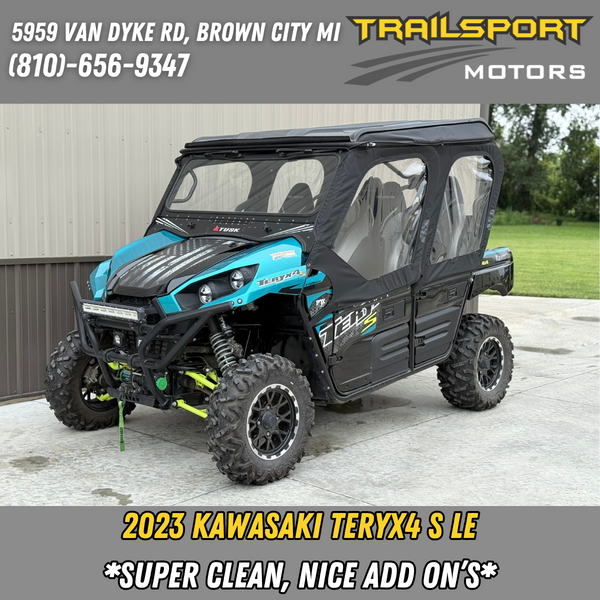 Pre-Owned 2023 Kawasaki Teryx4 S LE 800
