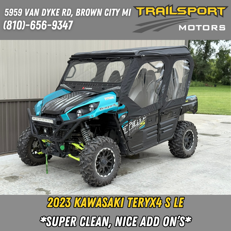 Pre-Owned 2023 Kawasaki Teryx4 S LE 800