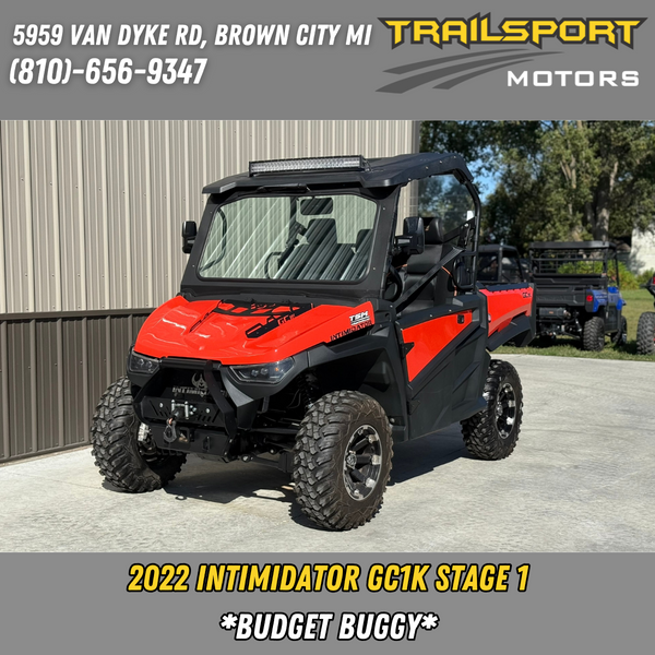 Pre-Owned 2022 Intimidator UTV GC1K Stage 1