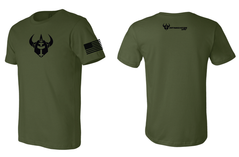 INTIMIDATOR FREEDOM T-SHIRT OLIVE DRAB - Intimidator UTV Central