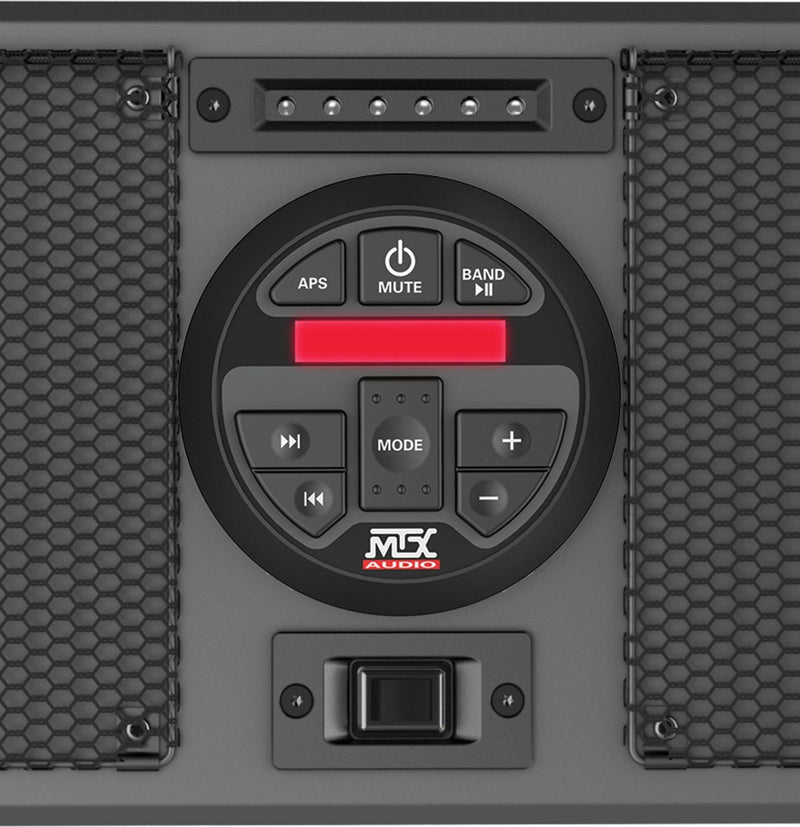 MTX Bluetooth & FM Overhead Sound System - Intimidator UTV Central