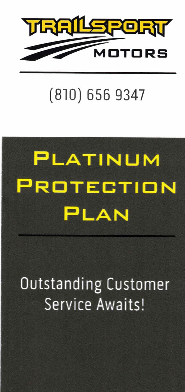 Platinum Protection Plan - Trailsport Motors