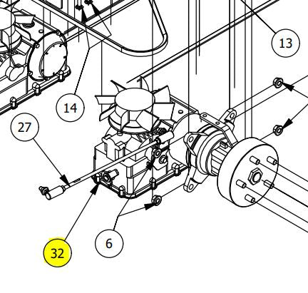 SRT/KGZ Parker HTG16 Transmission Assembly