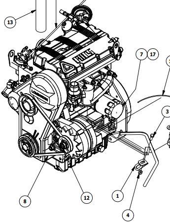 Kohler 1000cc Diesel Engine Package 715-3000-00 | L1009800175 - Intimidator UTV Central