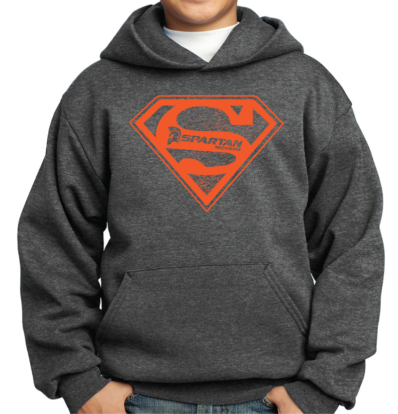 YOUTH SUPERMAN SPARTAN HOODIE