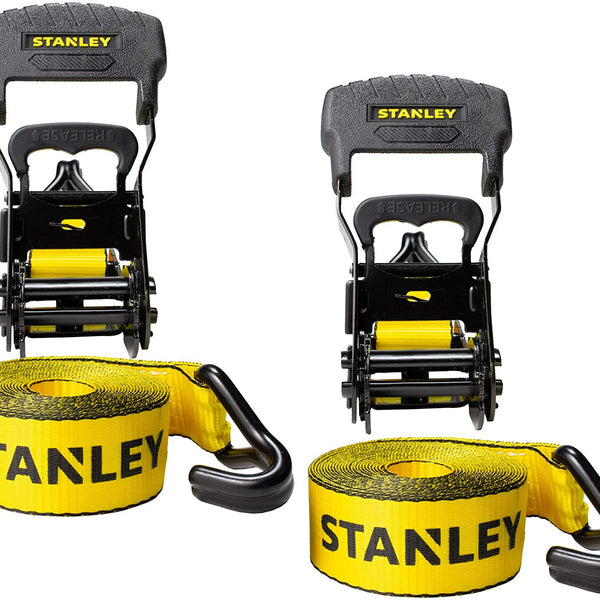 Stanley Ratchet Straps, 2 Pack - 2 straps